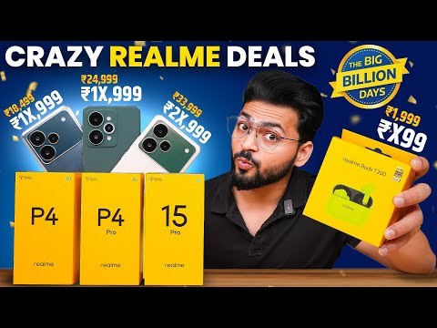 Flipkart BBD Sale 2025: realme Prices REVEALED! 🤯 | Big Diwali Sale Deals! 📱🔥