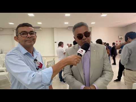 Sessão da ALPB em São Bento PB, entrevista Márcio Roberto 