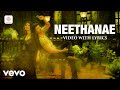 Mersal Neethanae Video With Lyrics Vijay Samantha A R Rahman