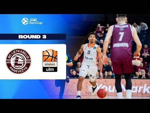Lietkabelis Panevezys - ratiopharm Ulm | Round 3 | EuroCup Basketball 2025/26