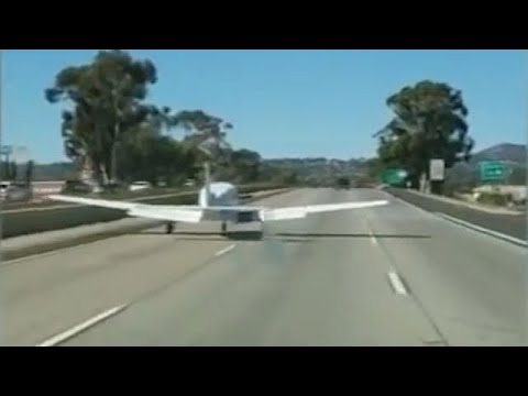 , title : 'מטוס נחת בכביש מהיר בקליפורניה'
