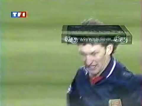 Liga de Campeones 98/99: Arsenal FC 0-1 RC Lens (25/11/1998). Narración en francés.