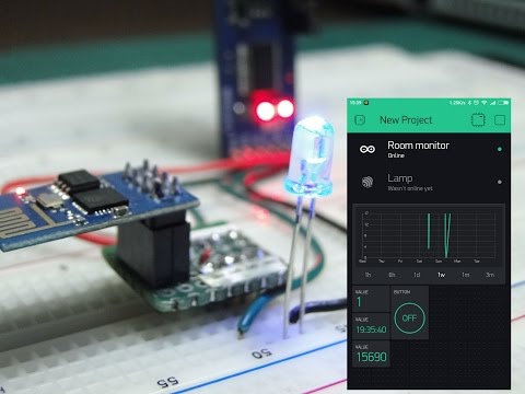 مشروع 6: التحكّم عن بعد Blynk + ESP8266 (نسخة ٢)