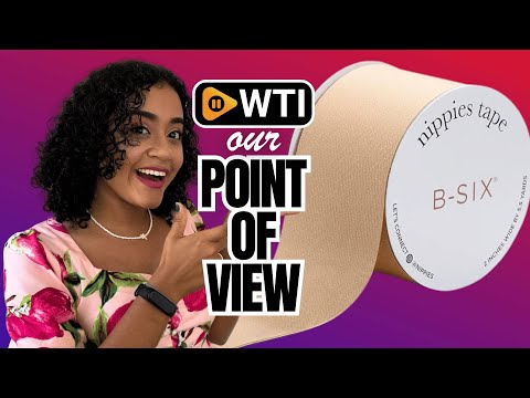 Nippies Breast Lift Tape - 2-inch Wide Adhesive Fashion Tape For Skin and Body - WTI product video review