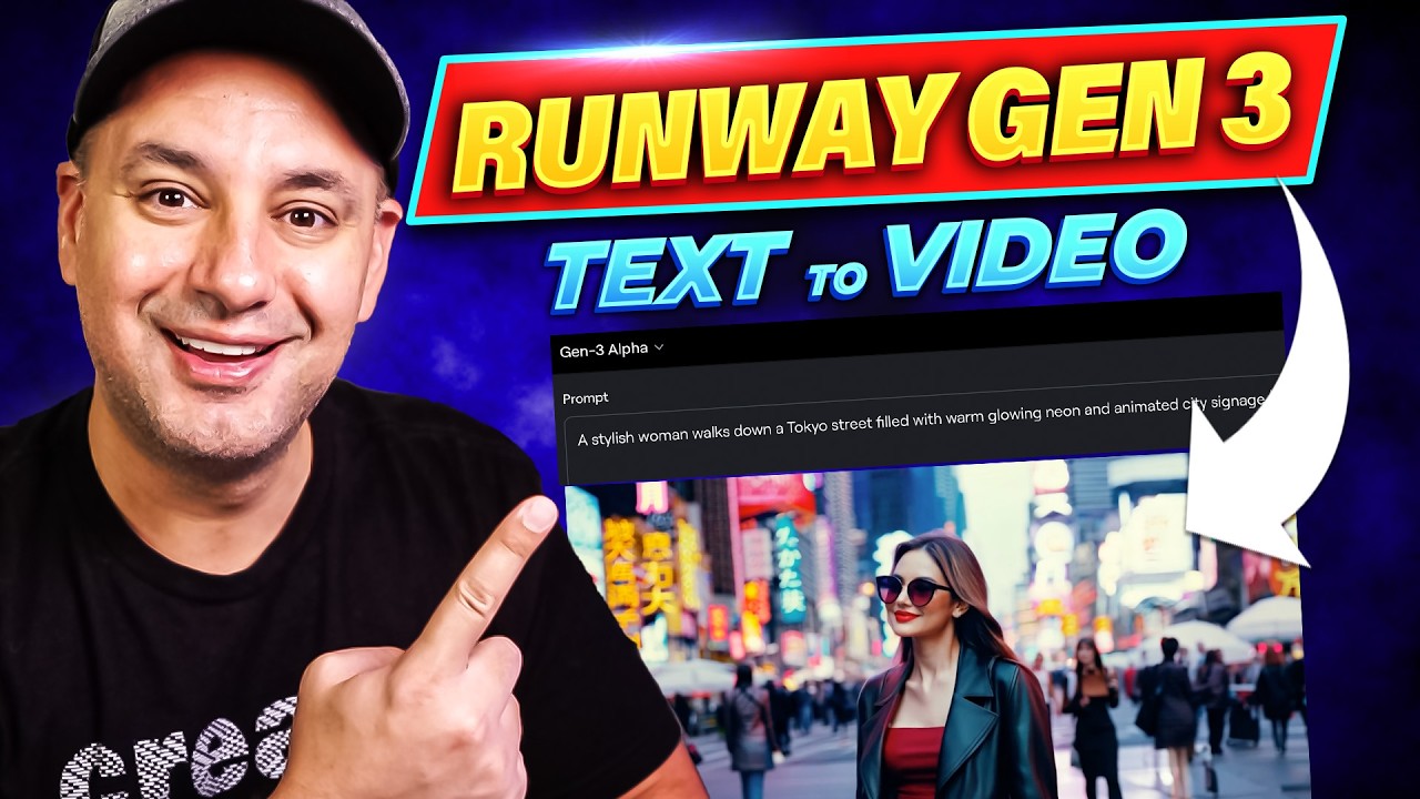Runway Gen-3 Complete Tutorial - Text to Video Mastery
