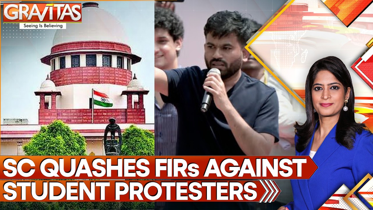 Top Court Quashes FIRs Against Student Protesters, Massive Relief For July Student Protesters | WION