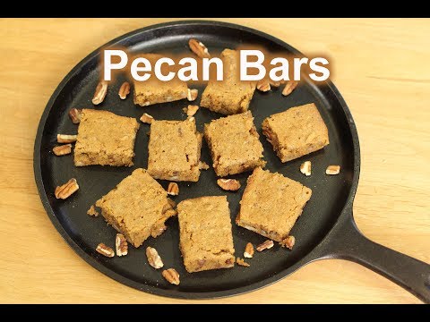 Homemade Pecan Bars | Rockin Robin Cooks