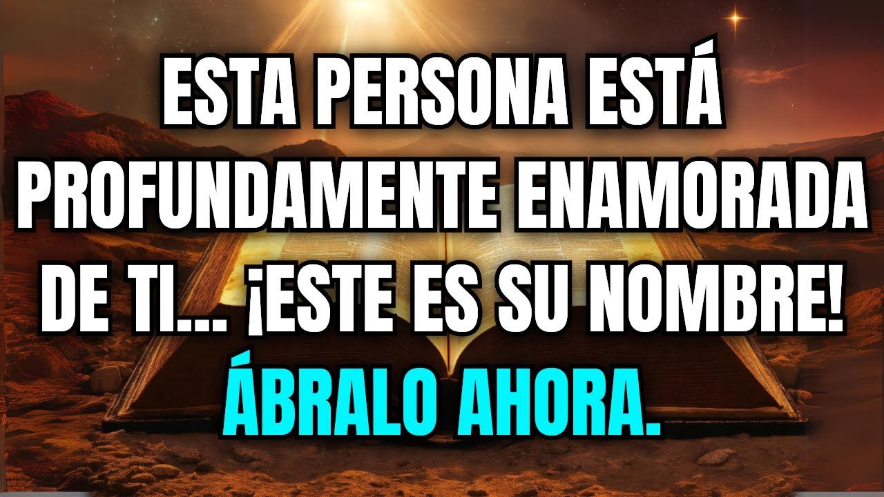 😍 Esta persona está profundamente enamorada de ti ... ¡este es su nombre! Ábralo ahora.