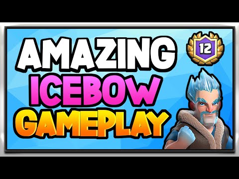 Amazing Icebow Gameplay. 12 Win Grand Challenge Replays - Clash Royale