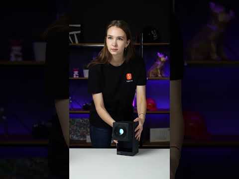 фото проектор портативный wanbo cube 2 pro (темно-синий) 0