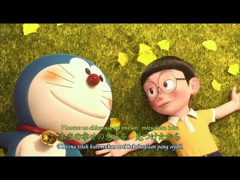 Motohiro Hata - Himawari no Yakusoku [Doraemon AMV] (Indonesian sub + romaji lyrics)