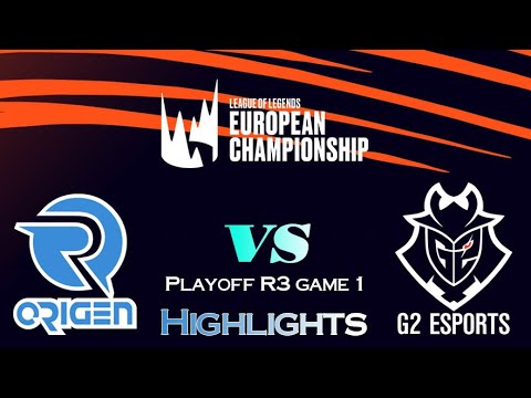 OG vs G2 Highlights Game 1 Playoffs Round3 LEC Spring 2020 [12.04.2020] Origen vs G2 Esports