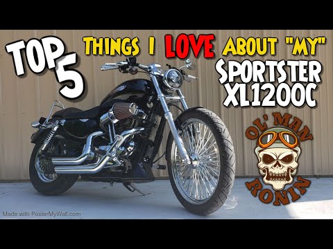 Top 5 -Things I Love About The Sportster 1200 Custom | Ol' Man Ronin (S1,E12)