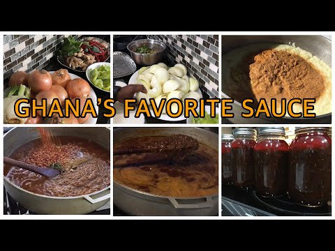 SHITO - Traditional condiment Recipe from Ghana| Mincemeat SHITO | Business idea
