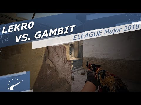 Lekr0 vs. Gambit - ELEAGUE Major 2018