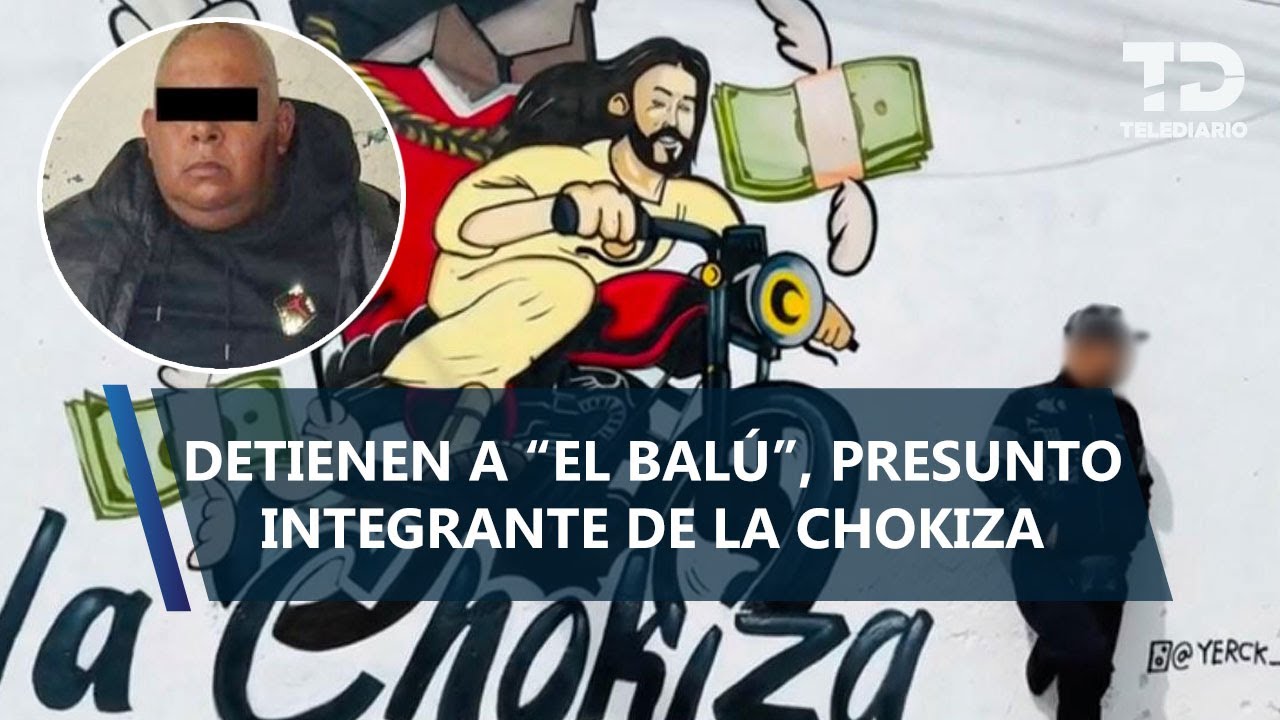 Detienen a 'El Balú', presunto integrante de La Chokiza, tras disparar en tianguis navideño