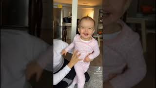 Toddler talks like adult