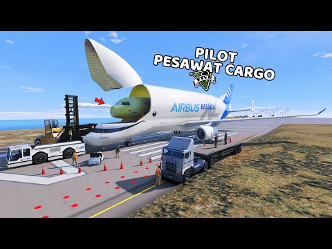 MISI MENJADI PILOT PESAWAT CARGO DI GTA 5 - GTA 5 MOD