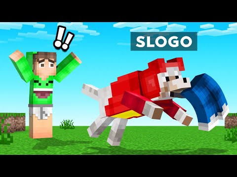Slogo - I Pranked My Best Friend as a Dog! (Minecraft)
