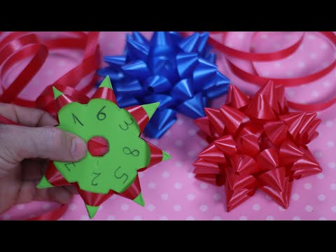 how to make gift bow with ribbon