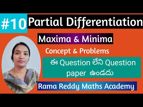 Very important Question jntuhM1 R22 | Maxima and Minima detailed | Maxima minima intelugujntuk/jntua