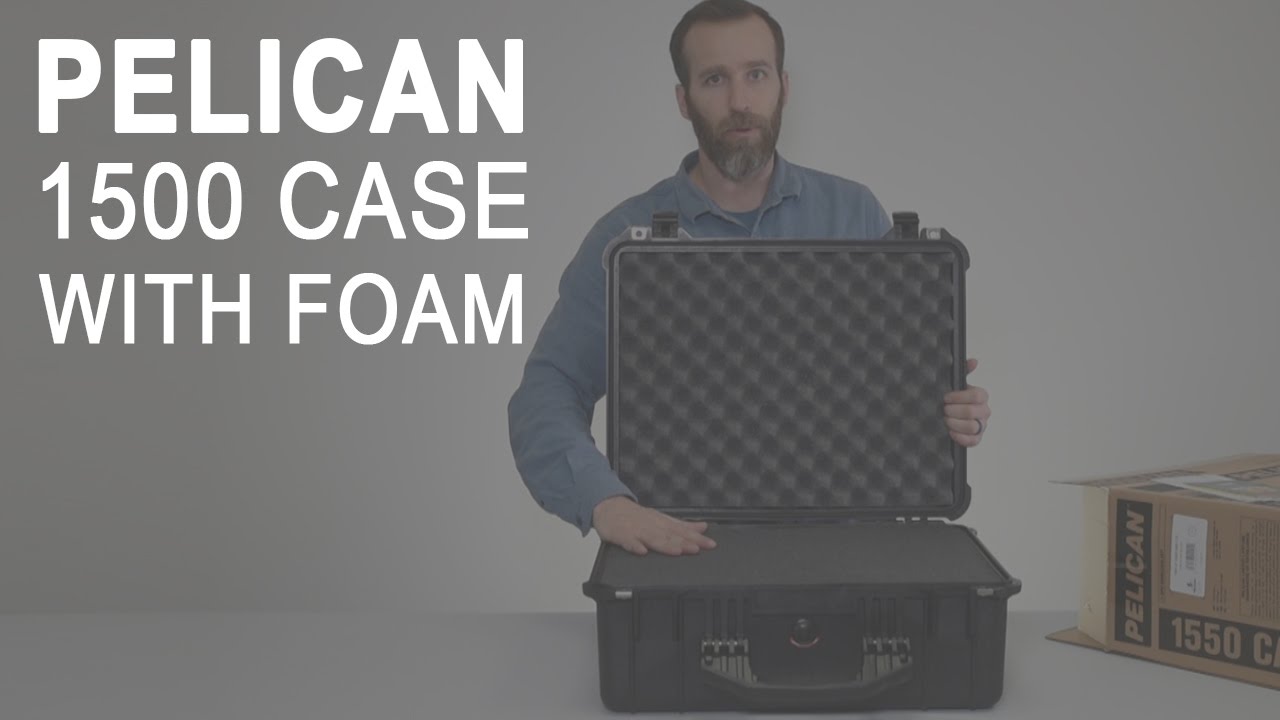 Pelican 1500 Case with Foam