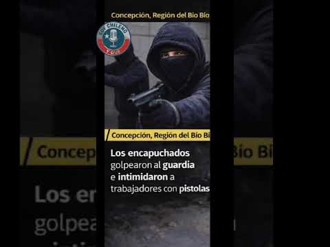 🚨 ¡MINUTOS DE TERROR! Violento asalto armado en Clínica de Concepción 🇨🇱