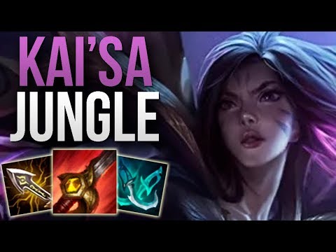 NEW KAI'SA JUNGLE IS ACTUALLY BROKEN? | CHALLENGER KAI'SA JUNGLE GAMEPLAY | Patch 9.12 S9