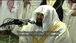 Translation| Night 1 Makkah Taraweeh 2013 Sheikh Sudais