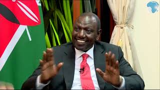 What's RUTO'S networth? Listen to how he answered this question.