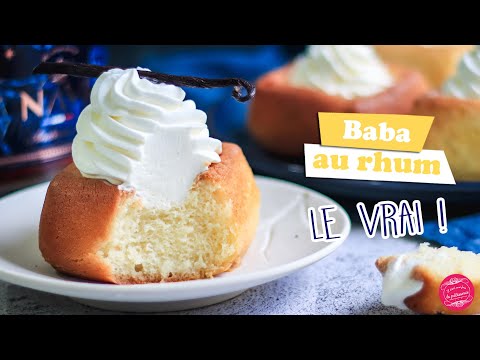 🥃 LA VRAIE RECETTE DU BABA AU RHUM ! 🥃