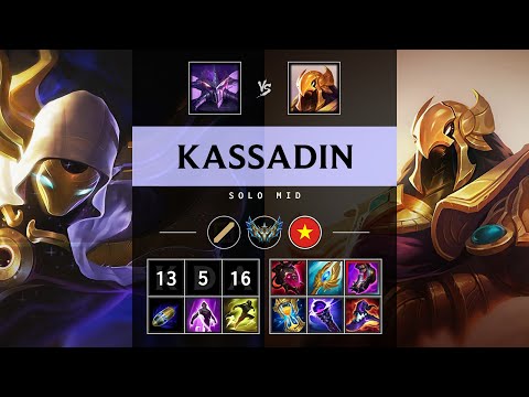 Kassadin Mid vs Azir - VN Challenger Patch 25.17