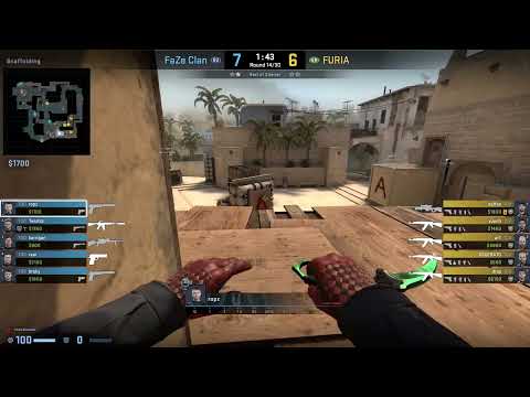 CS:GO POV Demo FaZe ropz (32/21) vs FURIA (de_mirage) @ ESL Pro League Season 15