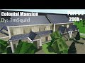 Colonial Mansion Part 1 2 Voice Reveal Bloxburg Speedbuild