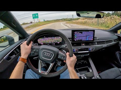 2023 Audi RS5 Competition — Twin Turbo V6 Morning Commute