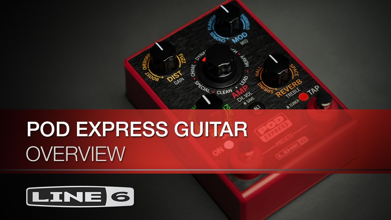 Line 6 unveils POD Express compact, easy-to-use multi-FX Line 6 unveils POD Express compact, easy-to-use multi-FX