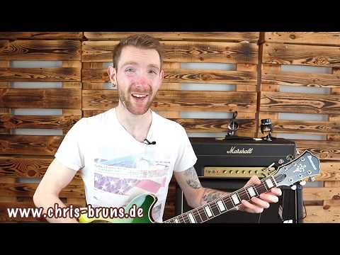 Aufwärmübung / Technikübung Spinne für Gitarristen