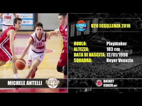 Basket Coach: U20 ECC - MICHELE ANTELLI - REYER VENEZIA HIGHLIGHTS U20-2016
