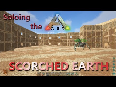 New Base! Soloing the Ark in Scorched Earth #21