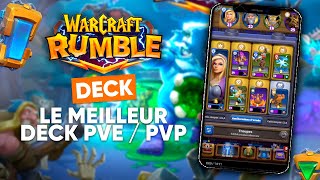 LE MEILLEUR DECK SUR WARCRAFT RUMBLE POUR PVE ET PVP ?