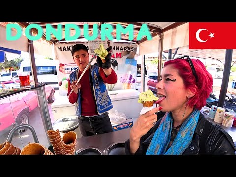Dondurma Turkish Ice Cream | What is This Stuff? | ايس كريم الداندورما التركيه