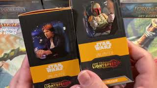 What To Expect At Prerelease 2x Kits Opened Jump To Lightspeed Star Wars Unlimited SWU JTL