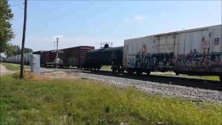preview picture of video '9/5/2014 CSXT Indianapolis Line Union City'