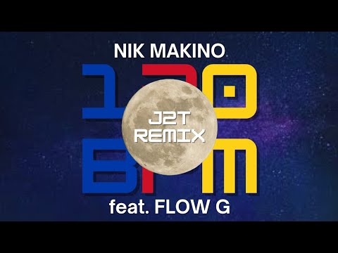 Nik Makino - MOON (feat. FLOW G) (J2T Remix) [130 BPM] (Visualizer)