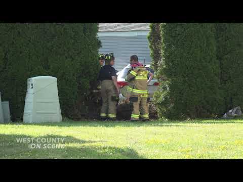 2021-7-6 Girard, PA - Motor Vehicle Accident - Car into House