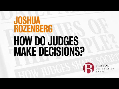 How do judges make decisions?