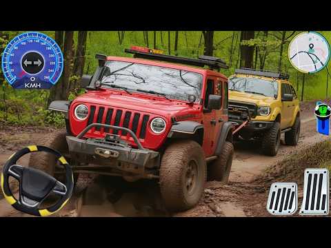 4x4 Offroad Jeep Driving Simulator 3D - Drive SUV 4x4 jeep Offroad Game - Android GamePlay