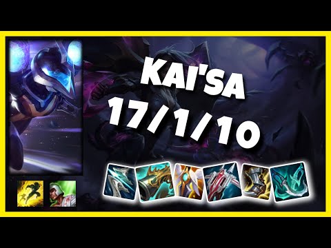 Kai'Sa vs Lucian NA Challenger BOT (17/1/10) - v11.5