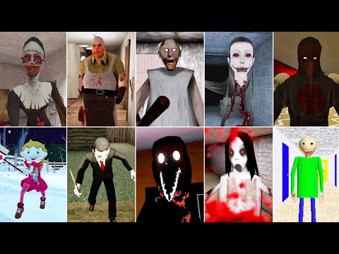 Caught Battle #16 | Evil Nun Vs Mr Meat Vs Granny Vs Eyes The Horror Game And More