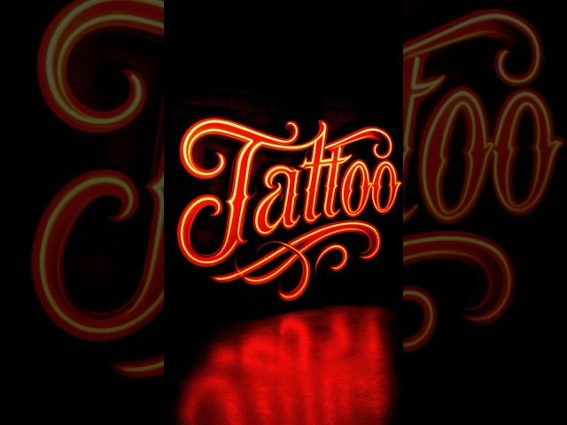 Vídeo relacionado con ADVPRO Tattoo Piercing Art Inked Shop Display Dual Color LED Enseigne Lumineuse Neon Sign Bleu et Jaune 600 x 400mm st6s64-i2482-by